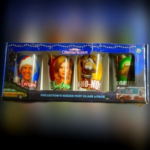 National Lampoons Christmas Vacation 16oz glasses